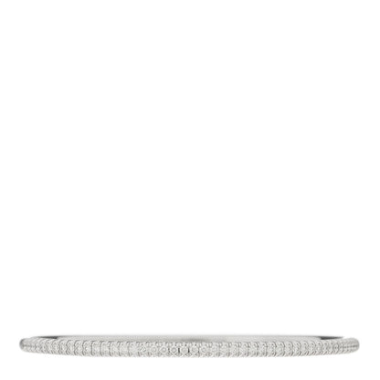 Cartier 18K White Gold Diamond Etincelle de Cartier Bangle Bracelet 16 1 of 3
