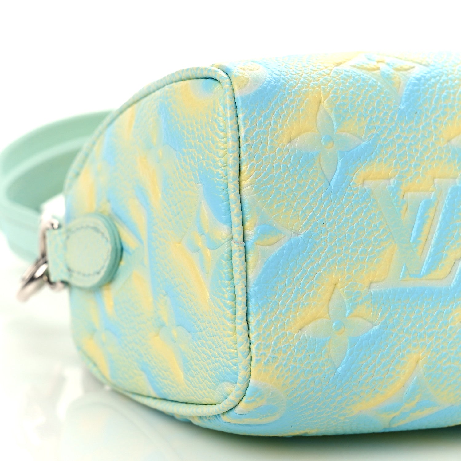 Louis Vuitton Empreinte Summer Stardust Nano Speedy Water Green 6 of 7