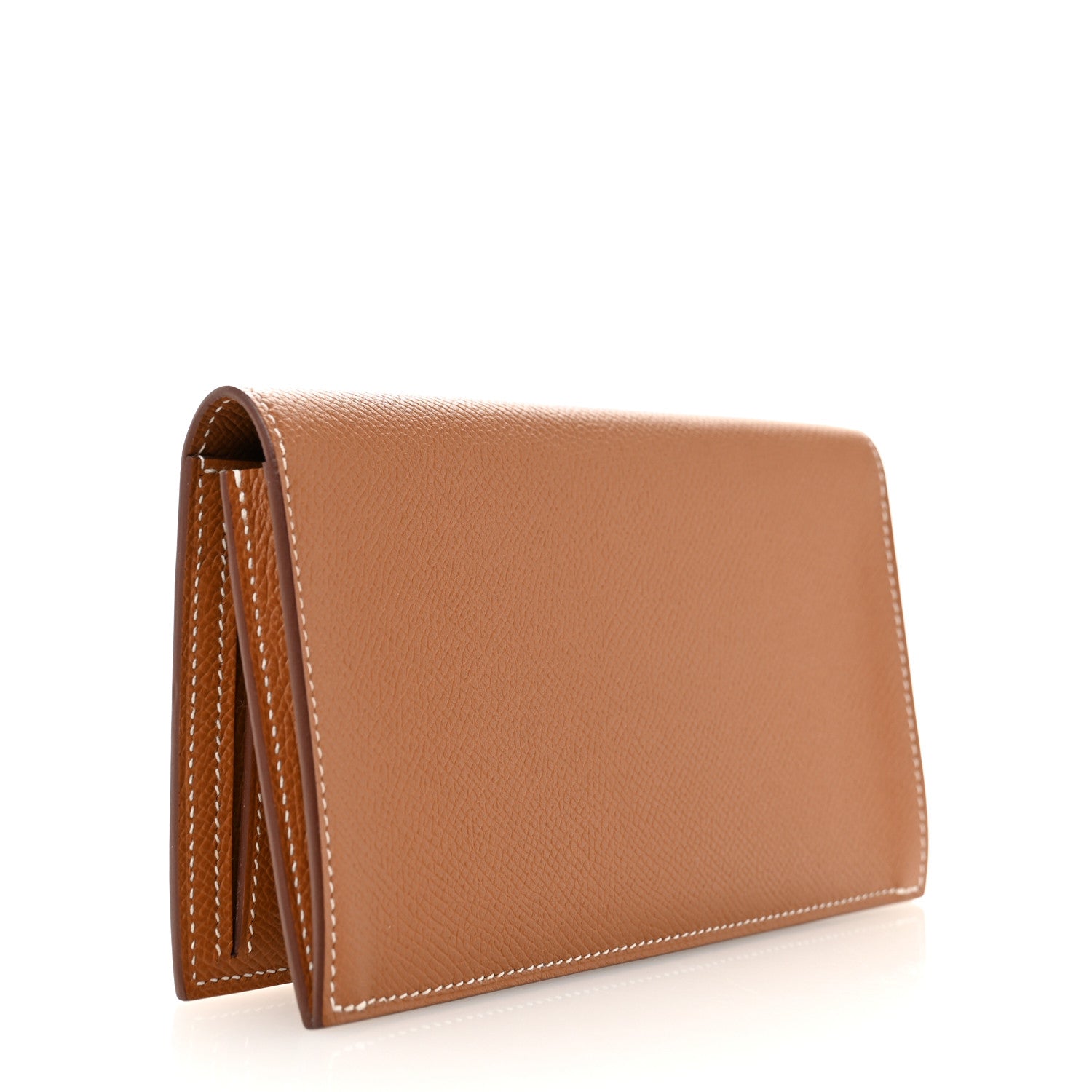 Hermes Epsom Citizen Twill Long Wallet Gold 3 of 9