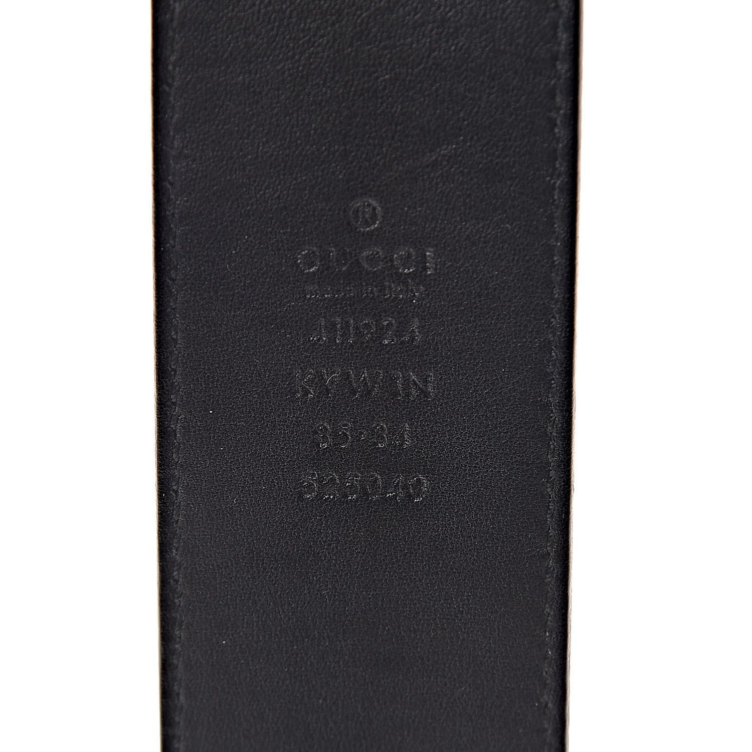 Gucci GG Supreme Monogram Caleido Interlocking G Belt 85 34 Dark Brown 4 of 6