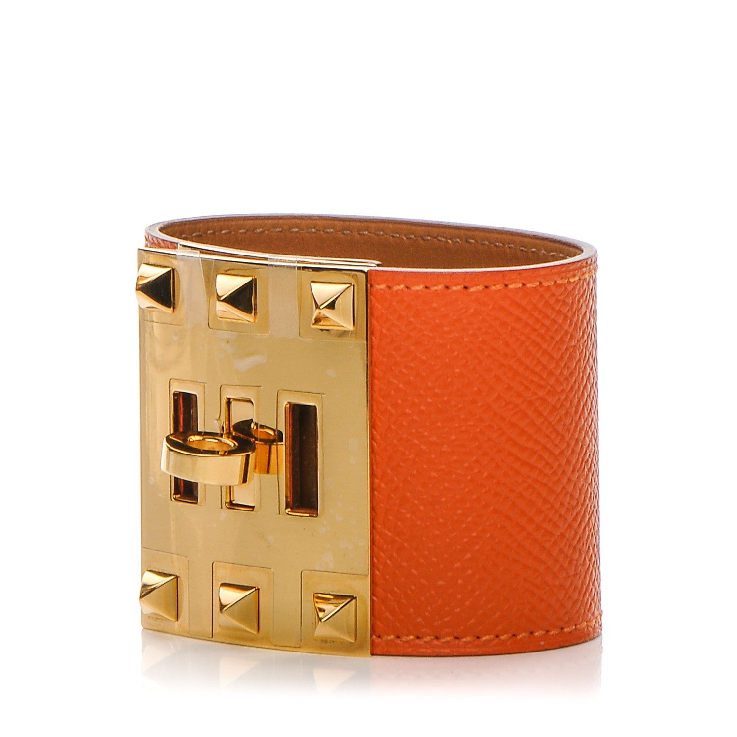 Hermes Epsom Extreme Kelly Bracelet S Orange 1 of 8
