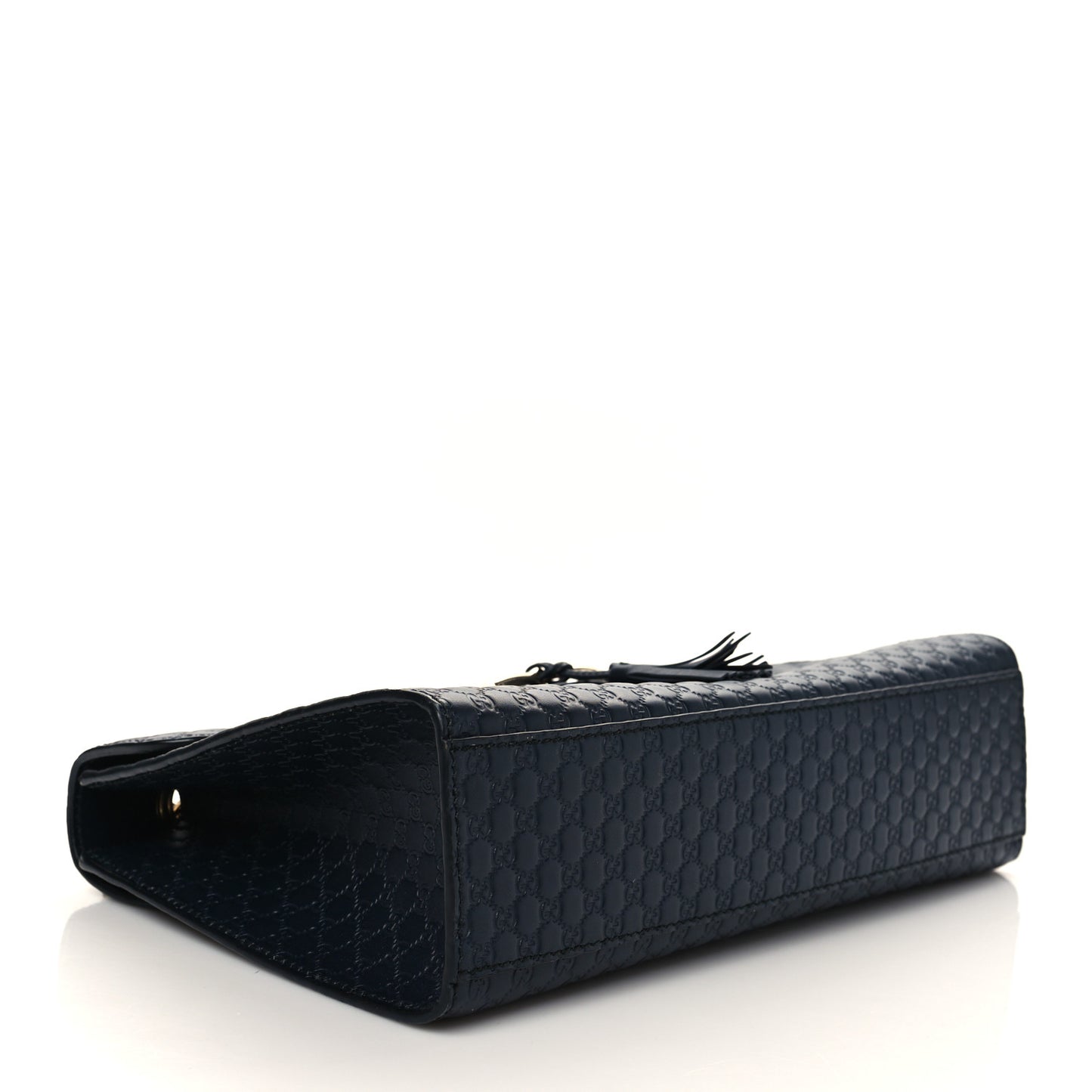 Microguccissima Medium Emily Chain Shoulder Bag Black