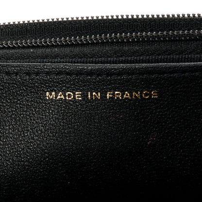 Chanel Lambskin Quilted Enamel Coco Casino Wallet On Chain WOC Black 7 of 12
