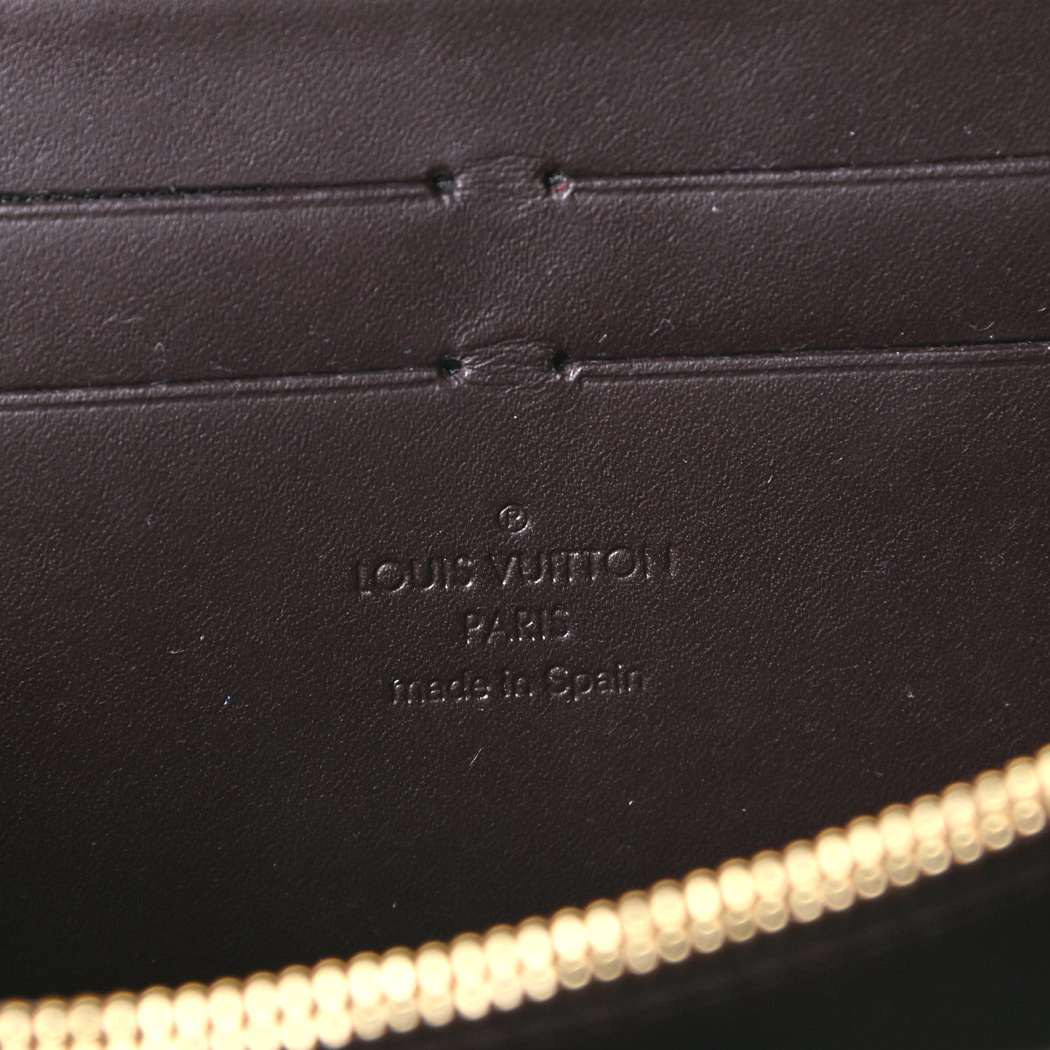 Louis Vuitton Vernis Zippy Wallet Amarante 6 of 7