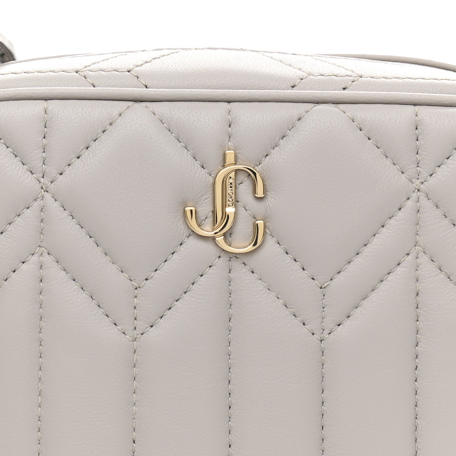 Jimmy Choo Nappa Quilted JC Camera Bag Light Mocha 8 of 10