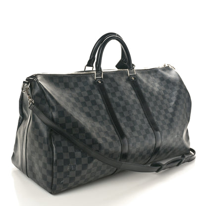 Louis Vuitton Damier Graphite Keepall Bandouliere 55 2 of 11