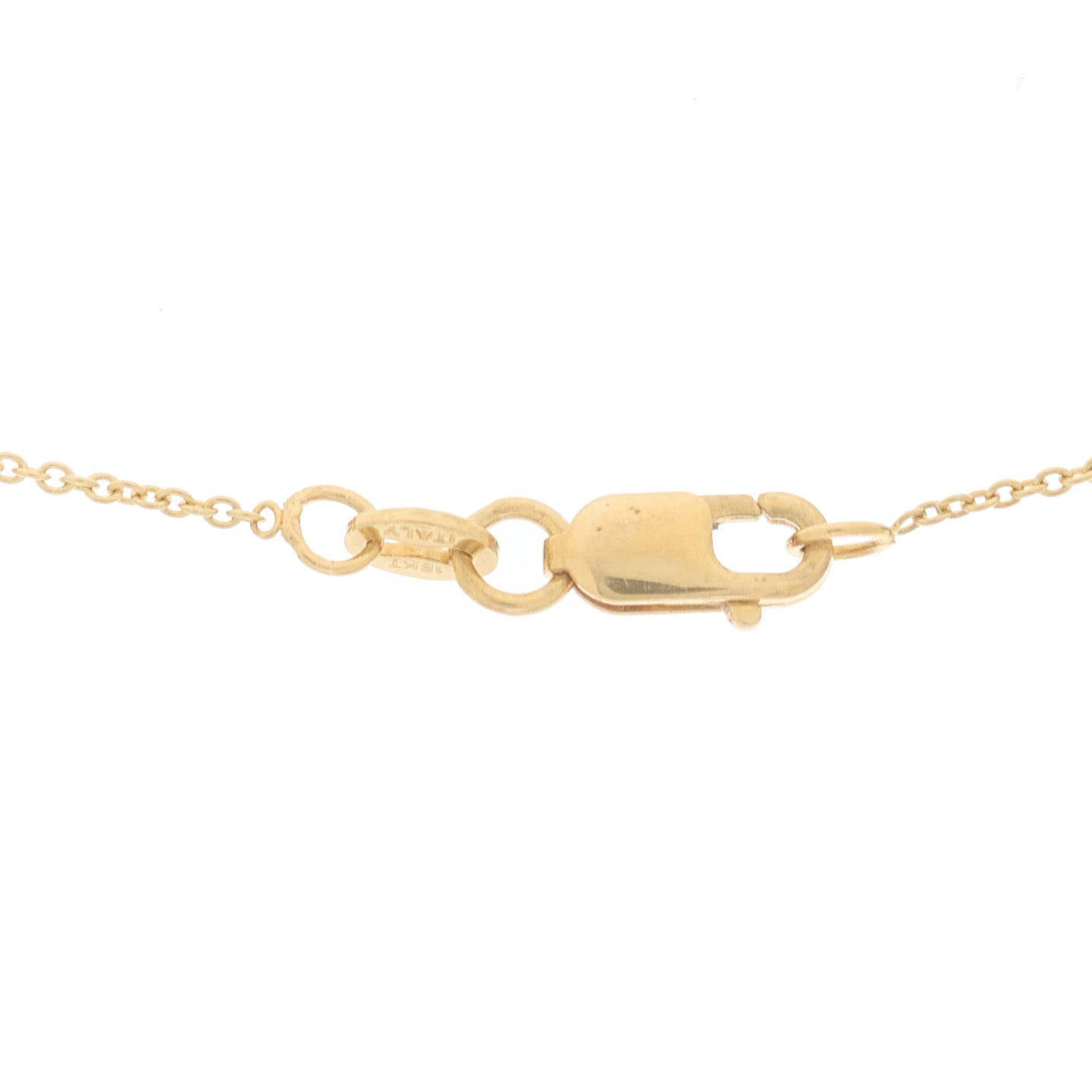 Roberto Coin 18K Yellow Gold Diamond .25ct Diamonds By The Inch Necklace 4 of 8