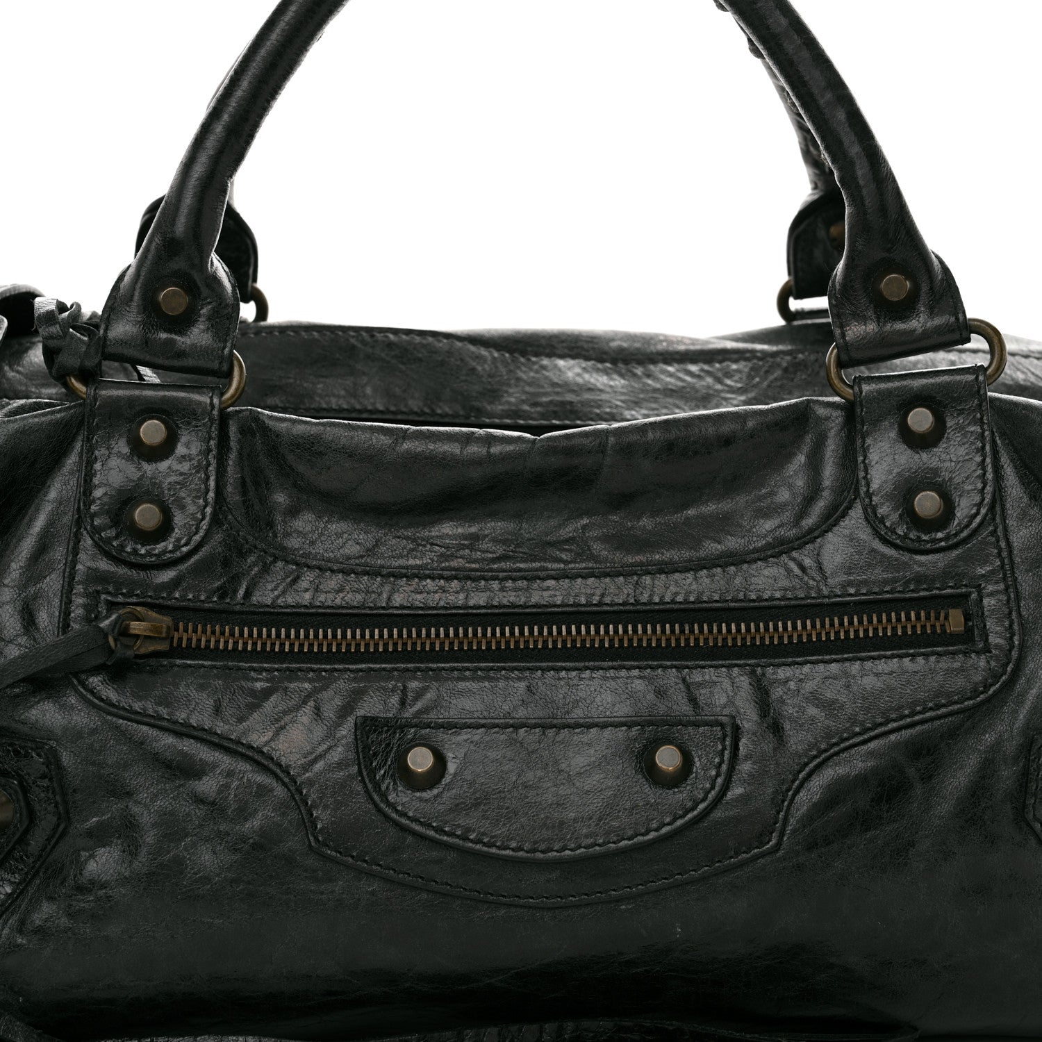Balenciaga Agneau Classic Hardware Twiggy Black 9 of 13