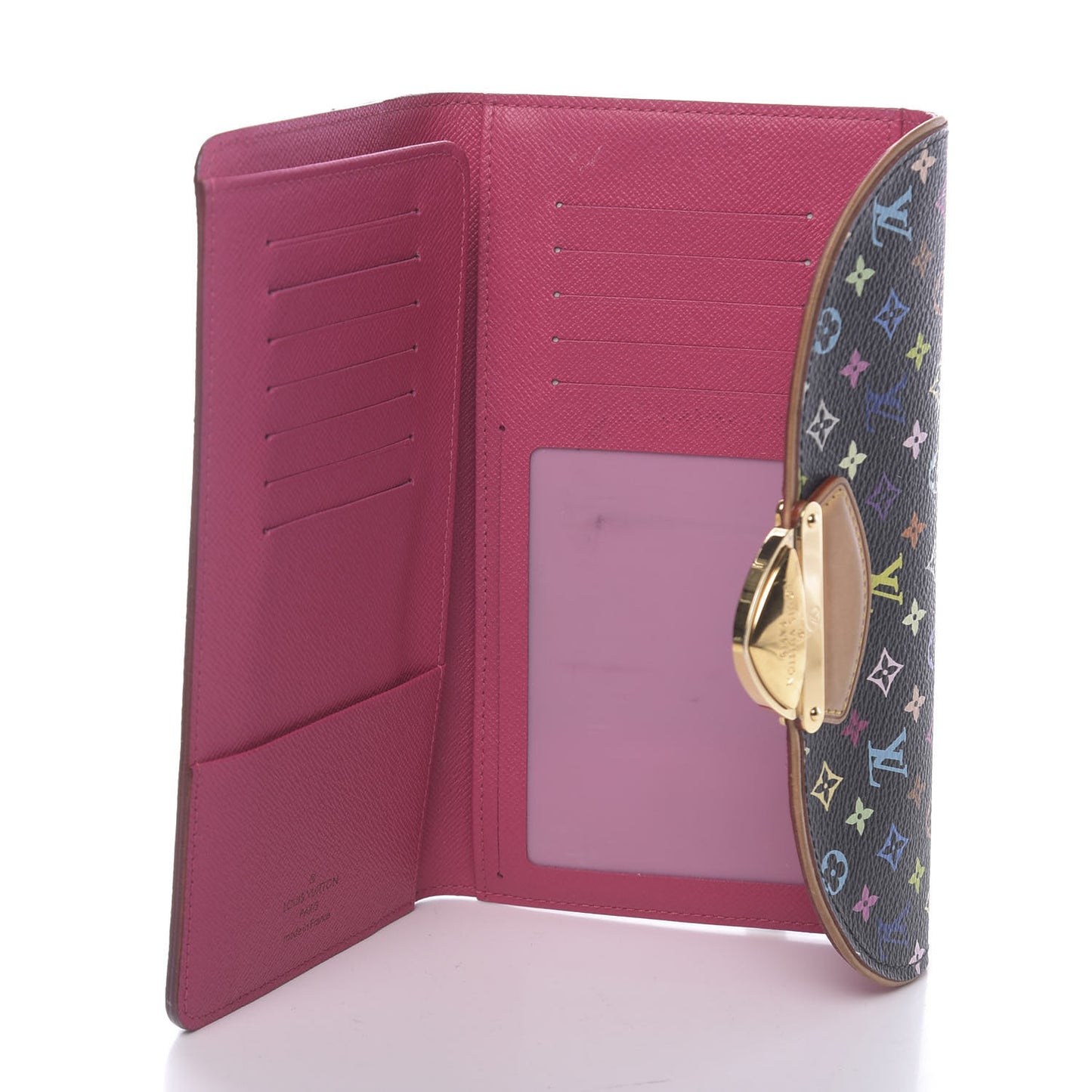 Monogram Multicolor Eugenie Wallet Black Grenade