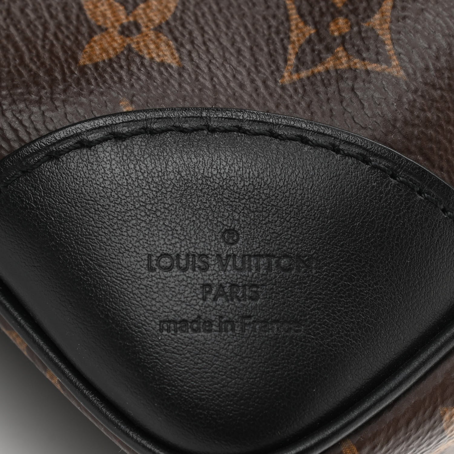 Louis Vuitton Monogram Odeon MM Black 7 of 9