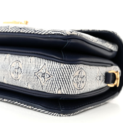 Louis Vuitton Monoglam Pochette Metis East West Blue 9 of 9