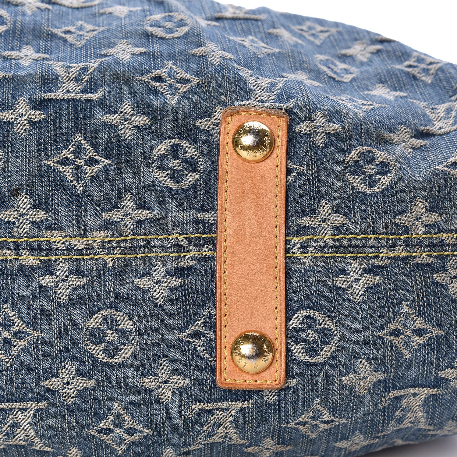 Louis Vuitton Denim Neo Cabby MM Blue 16 of 17