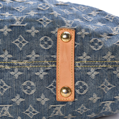 Louis Vuitton Denim Neo Cabby MM Blue 16 of 17