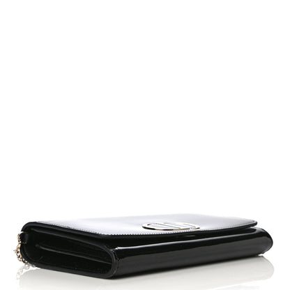 Christian Dior Patent 30 Montaigne Pouch Black 5 of 12