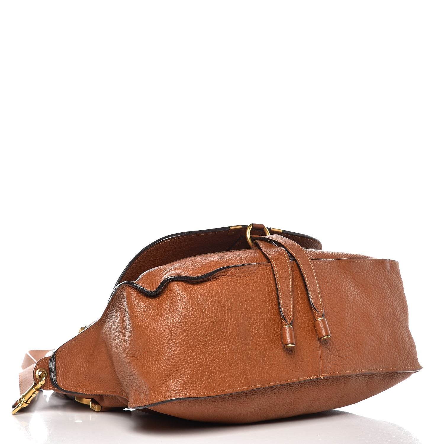 Chloe Calfskin Medium Marcie Satchel Tan 5 of 11