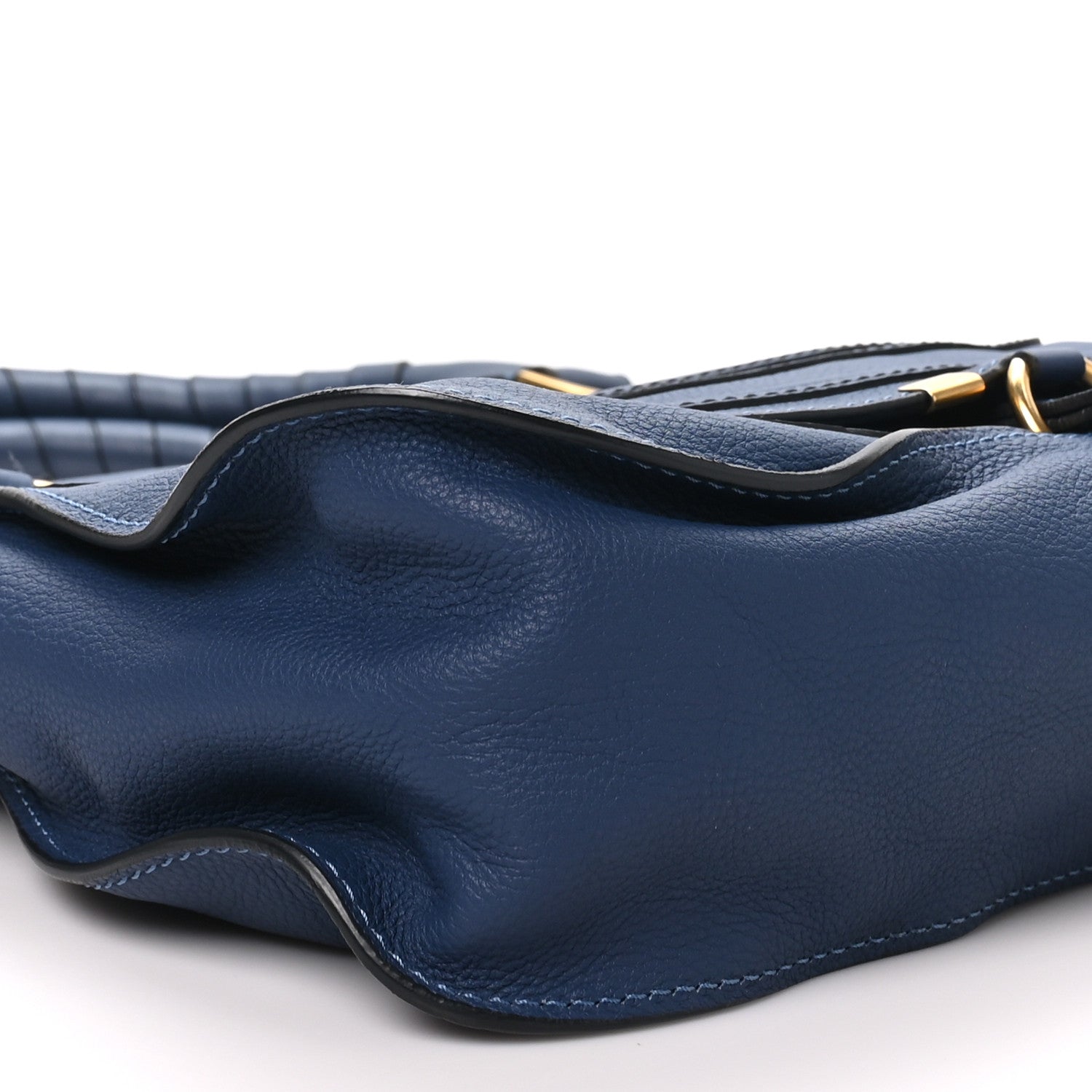 Chloe Calfskin Medium Marcie Satchel Scuba Blue 8 of 9