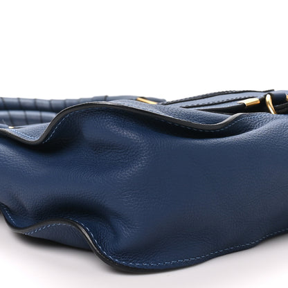 Chloe Calfskin Medium Marcie Satchel Scuba Blue 8 of 9