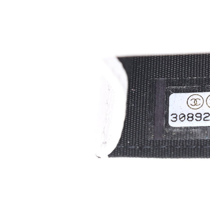 Chanel Caviar Quilted My Everything Belt Flap Card Holder White 8 of 12