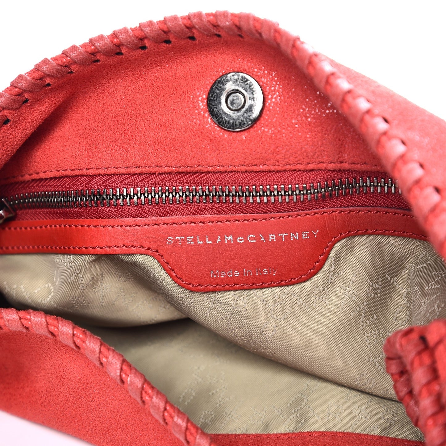 Shaggy Deer Falabella Hobo Red