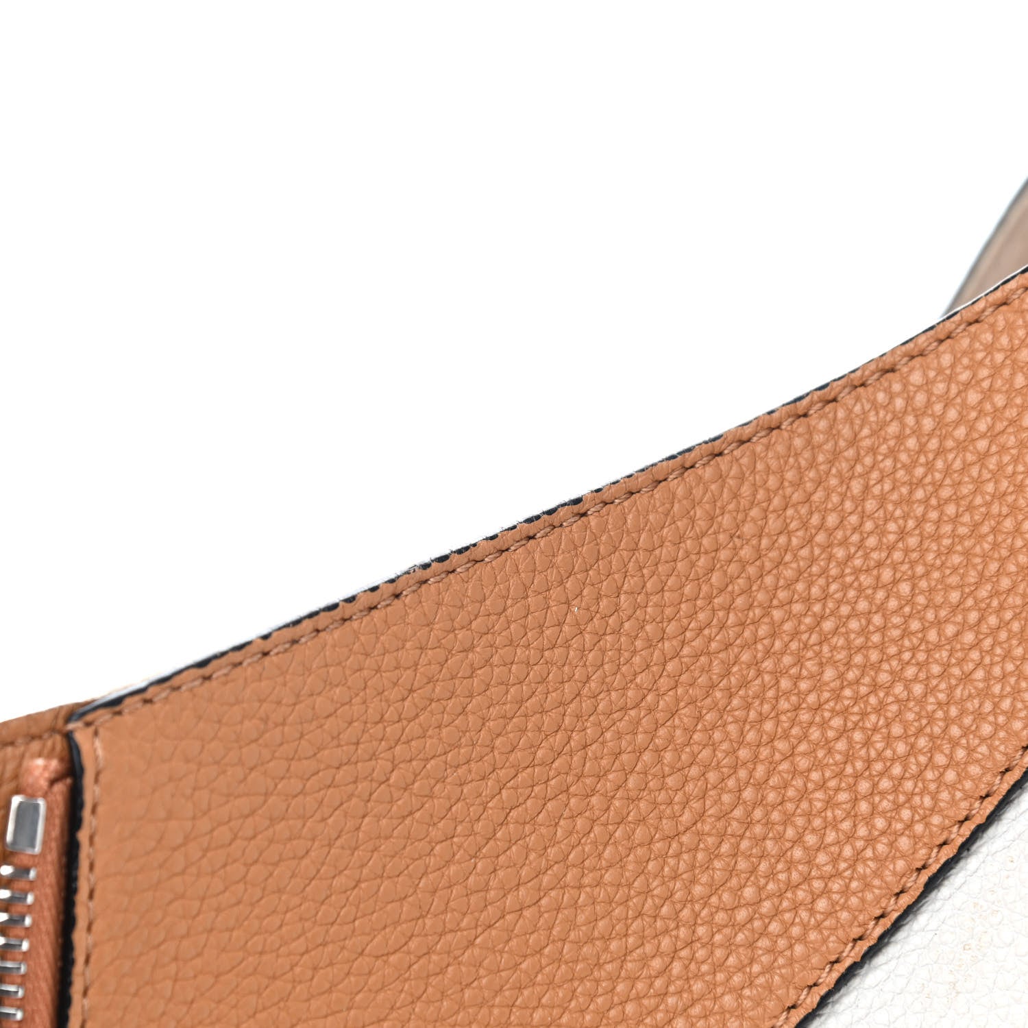 Loewe Calfskin Medium Hammock Shoulder Bag Tan White 7 of 15