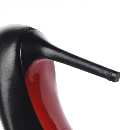 Christian Louboutin Shiny Nappa Pigalle Plato 100 Pumps 41.5 Black 15 of 17