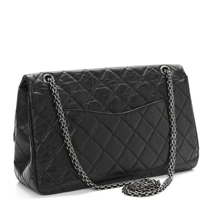Chanel Aged Calfskin Quilted 2.55 Reissue 227 Flap Black 3 of 11