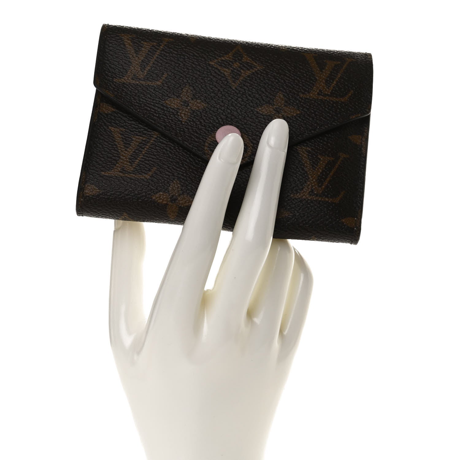 Louis Vuitton Monogram Victorine Wallet Rose Ballerine 2 of 11