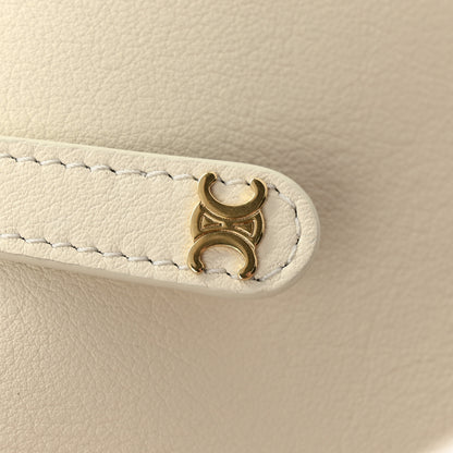 Celine Supple Grained Calfskin Teen Lulu Shoulder Bag Rice 14 of 14