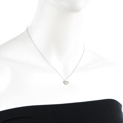 Tiffany Platinum Diamond .40ctw Circlet Pendant Necklace 2 of 6