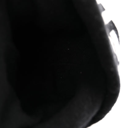 Chanel Cashmere Logo Beanie Hat Black White 4 of 6