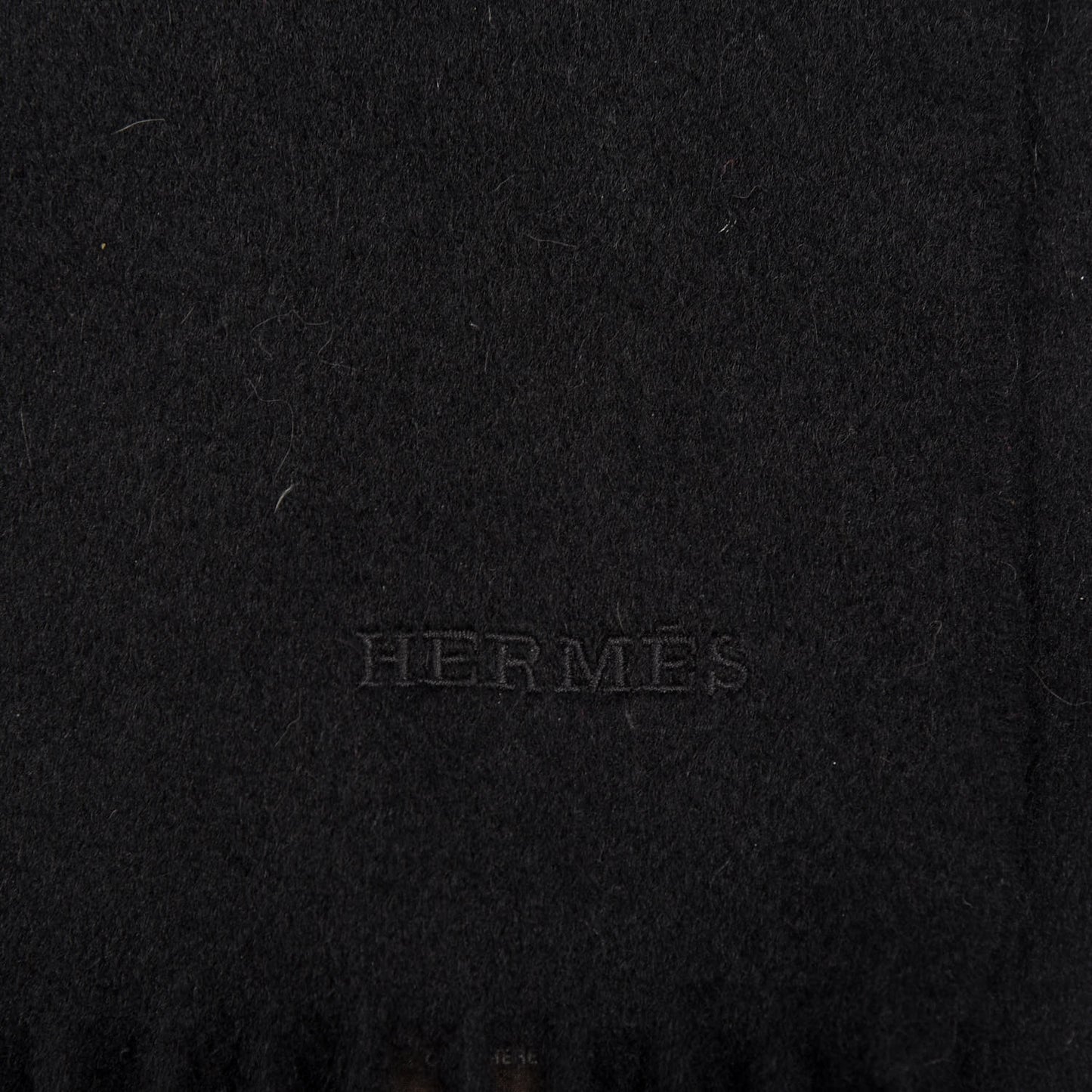 Cashmere Recto Verso Muffler Black