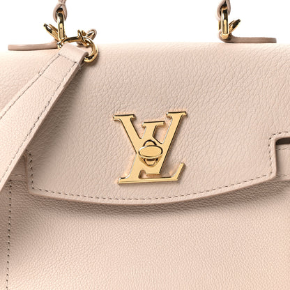 Louis Vuitton Soft Calfskin Mini Lockme Ever Greige 6 of 8