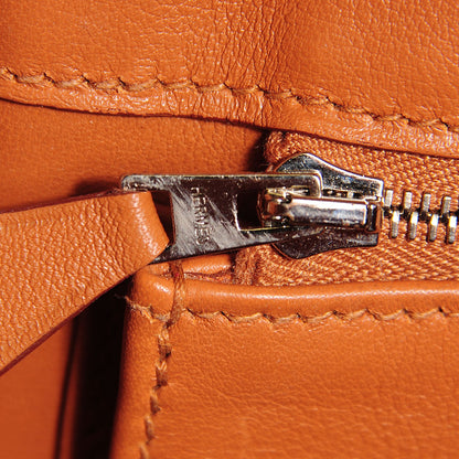 Hermes Veau Swift Mini Sac Berline Gold 10 of 14