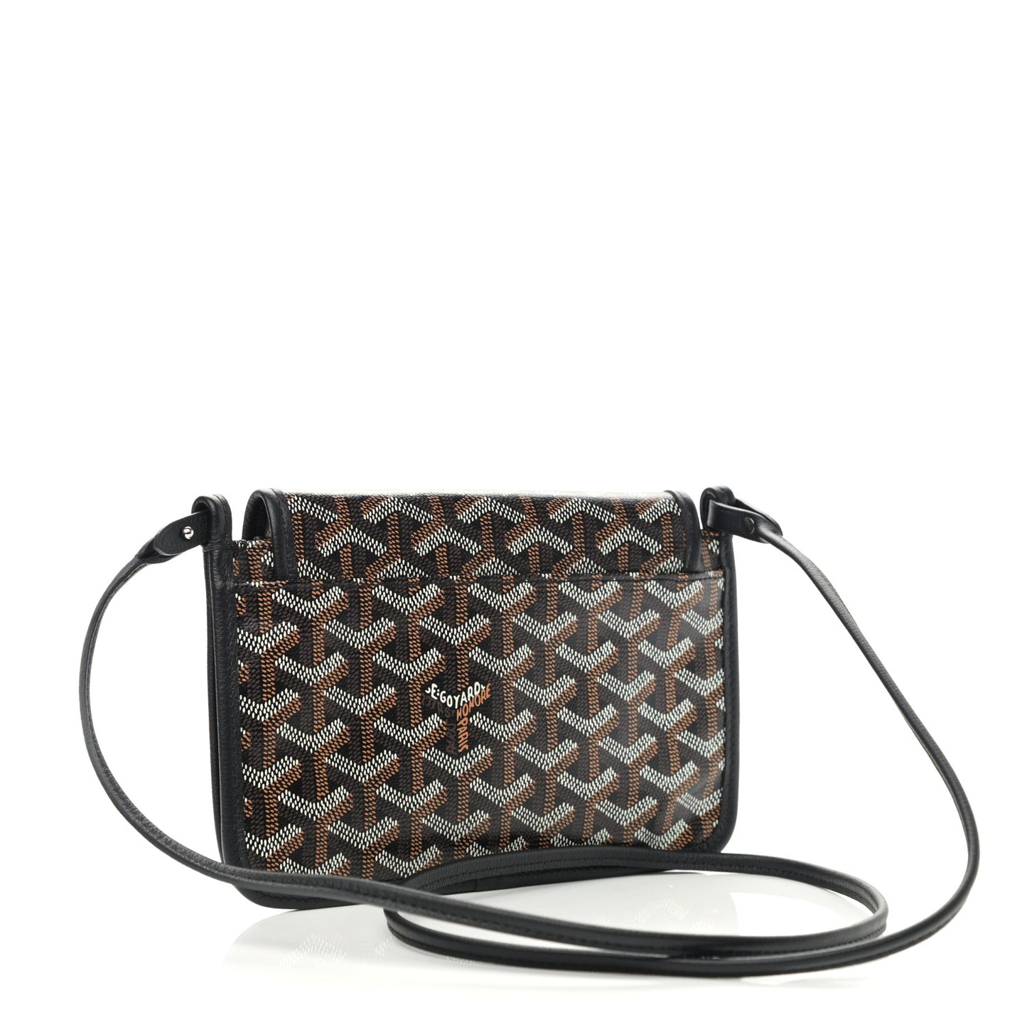 Goyardine Plumet Wallet Clutch Black