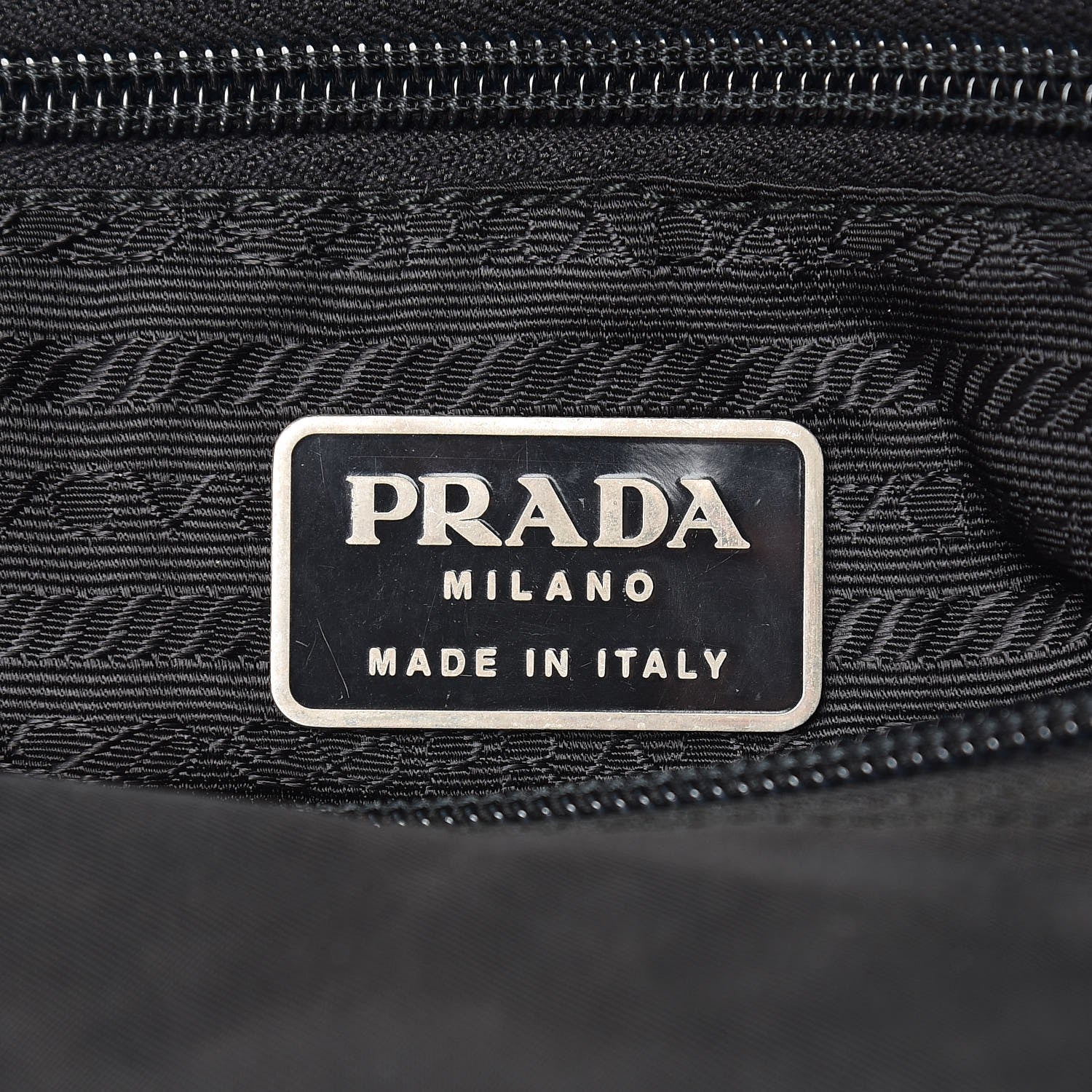 Prada Tessuto Nylon Messenger Bag Black 6 of 8