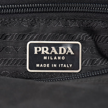 Prada Tessuto Nylon Messenger Bag Black 6 of 8