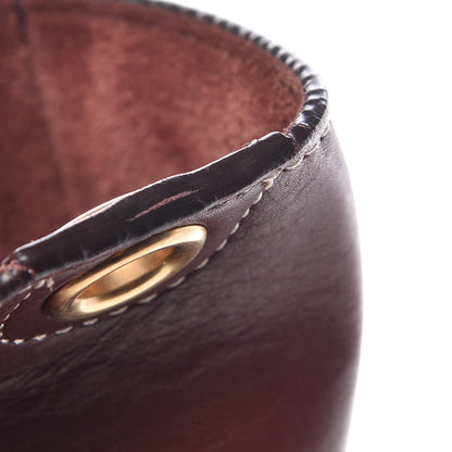 Celine Natural Calfskin Sangle Bucket Bag Burgundy 22 of 22