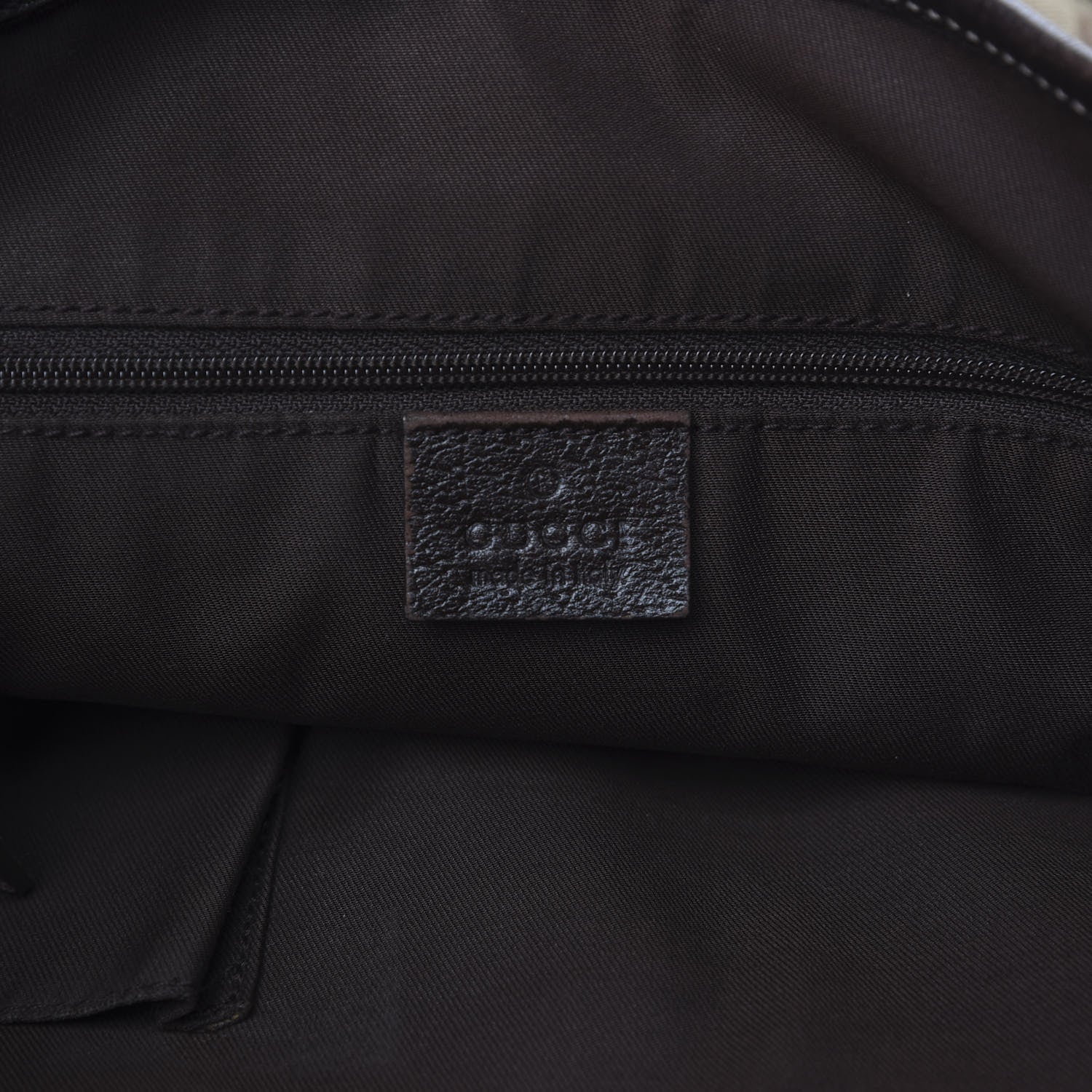 Gucci Monogram Medium Abbey Shoulder Bag Dark Brown 6 of 11