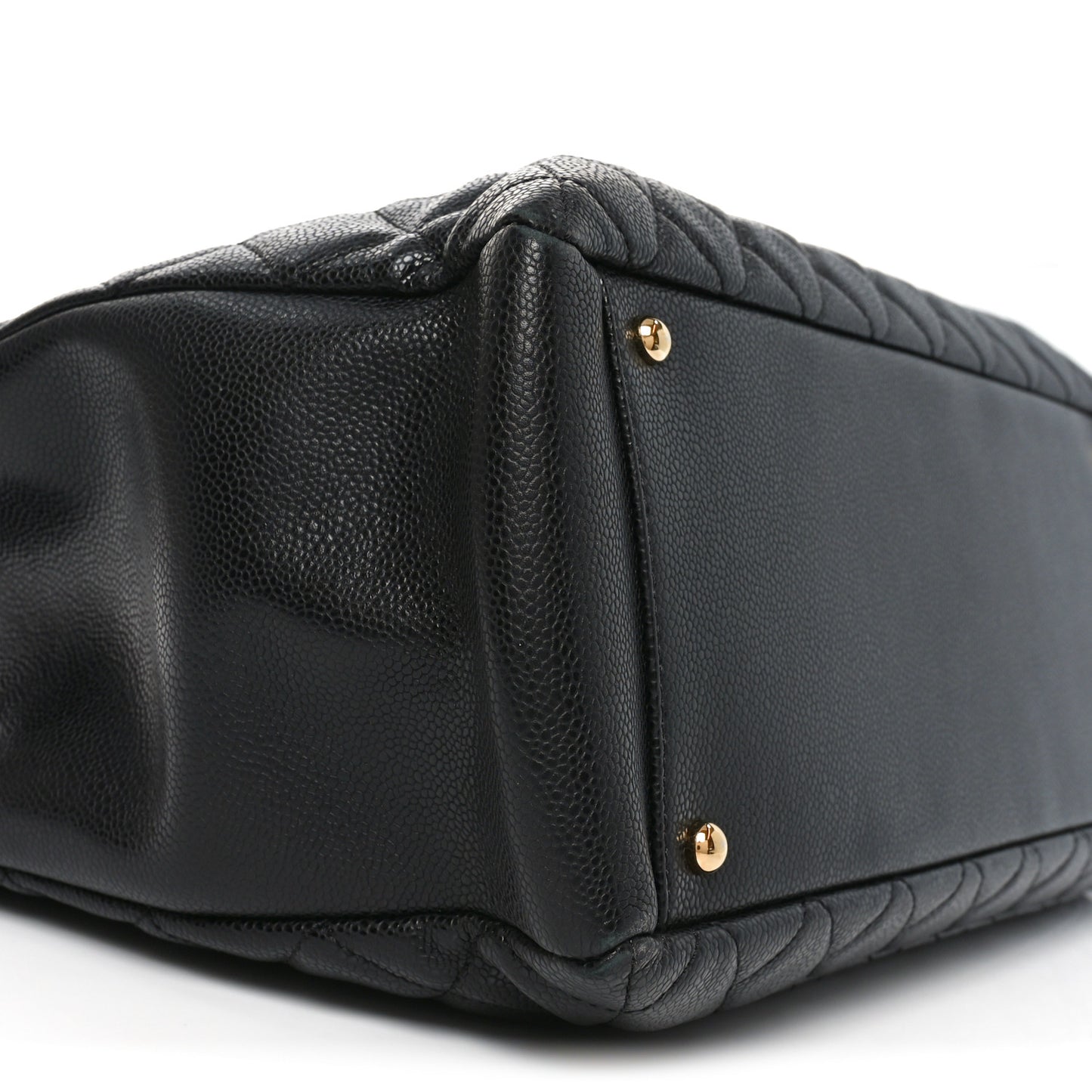 Caviar Quilted XL Grand Shopping Tote GST Black