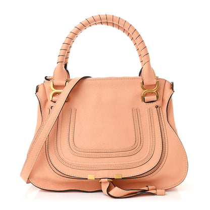 Chloe Calfskin Medium Marcie Satchel Terracotta Pink 1 of 12