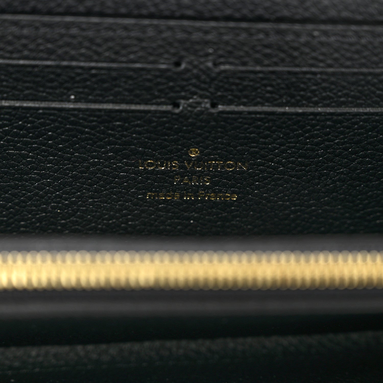 Louis Vuitton Empreinte Clemence Wallet Black 6 of 8
