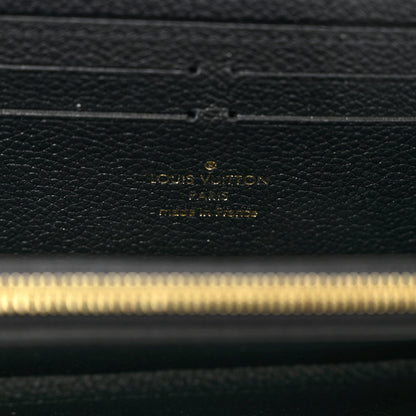 Louis Vuitton Empreinte Clemence Wallet Black 6 of 8
