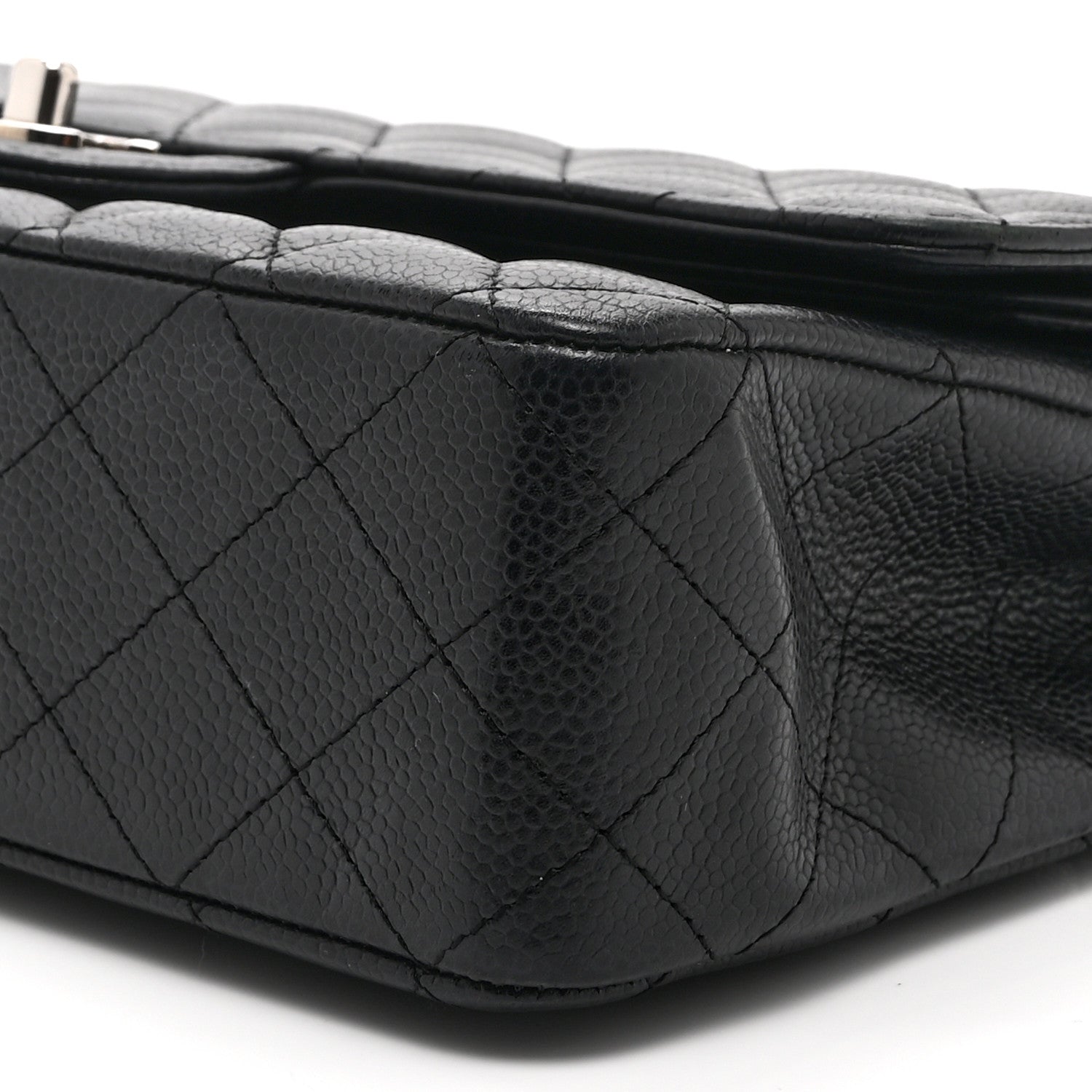 Chanel Caviar Quilted Medium Double Flap Black 10 of 10