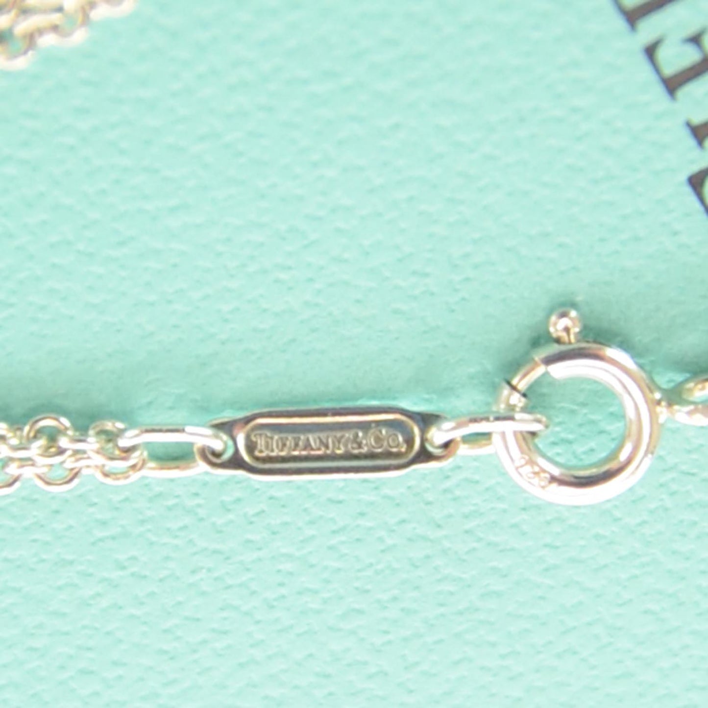 Sterling Silver Double Strand Infinity Necklace