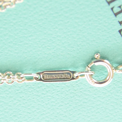 Tiffany Sterling Silver Double Strand Infinity Necklace 4 of 4