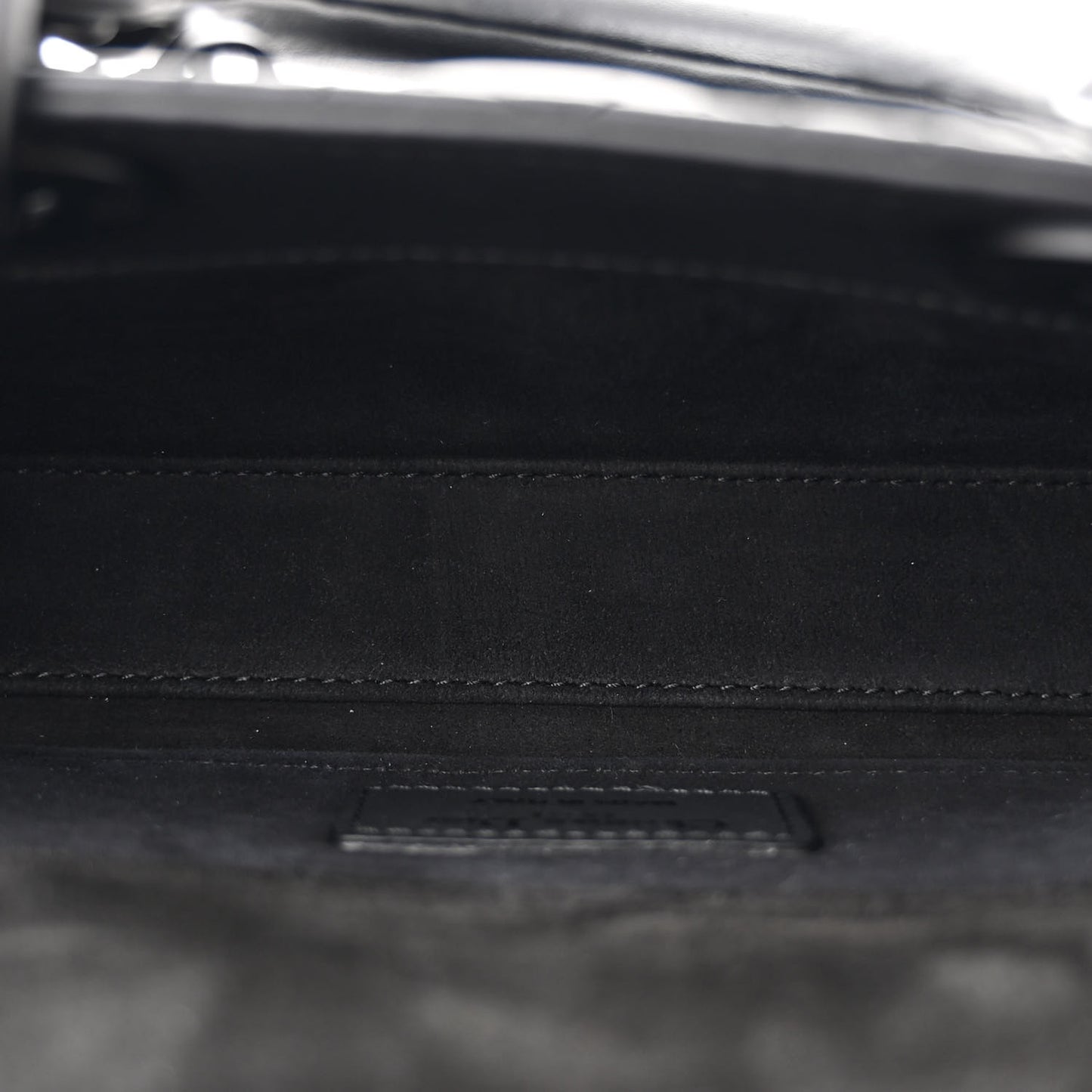 Ultra Matte Calfskin Cannage Medium Lady D-Joy Black