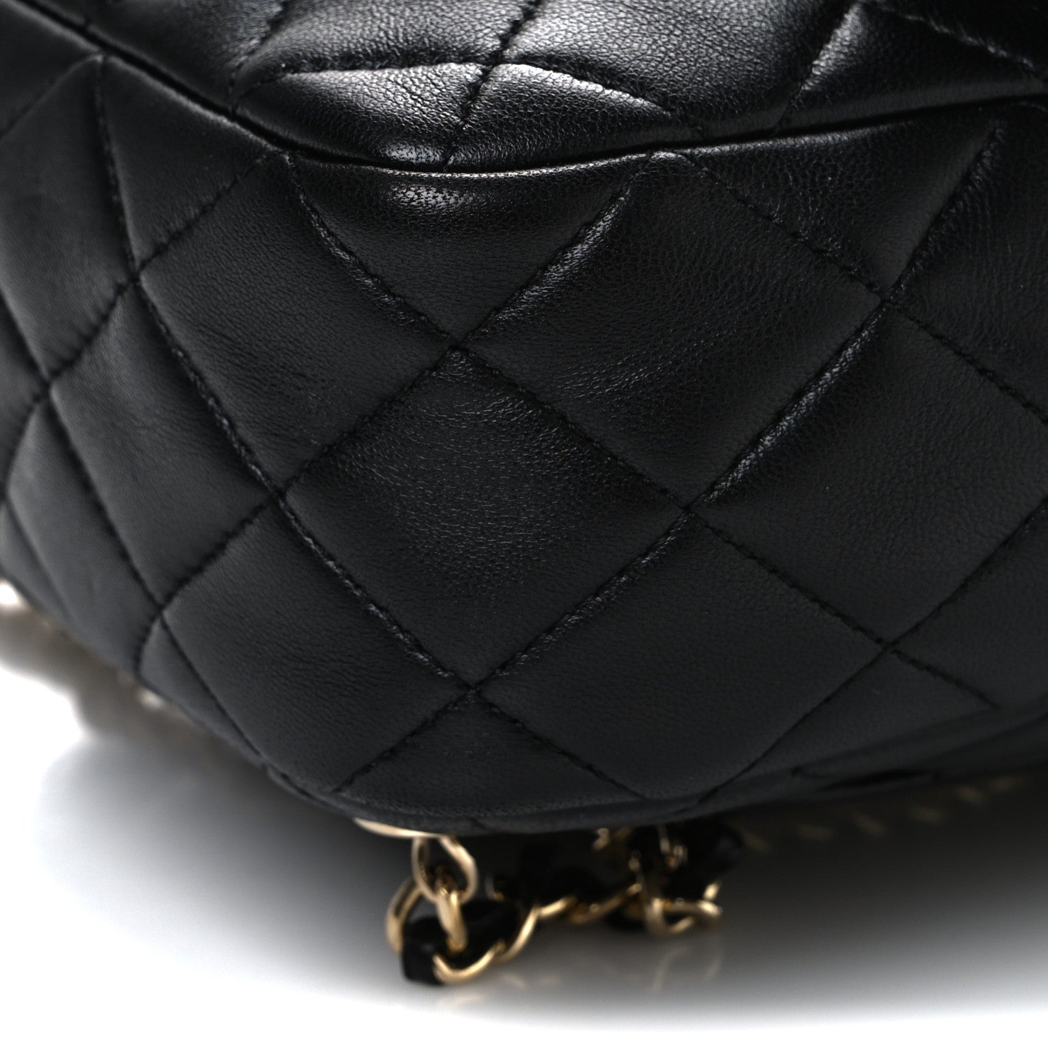 Chanel Lambskin Quilted Small In Seoul Backpack Black 9 of 9