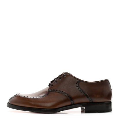 Christian Louboutin Calfskin A Mon Homme Flat Loafers 42.5 Brown 1 of 14
