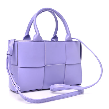 Bottega Veneta Nappa Maxi Intrecciato Mini Arco Tote Wisteria 4 of 10