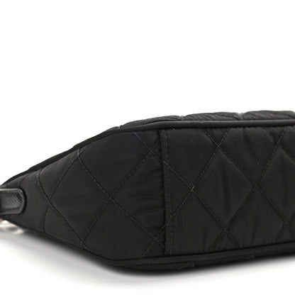 Prada Nylon Tessuto Impuntu Quilted Crossbody Bag Black 7 of 9